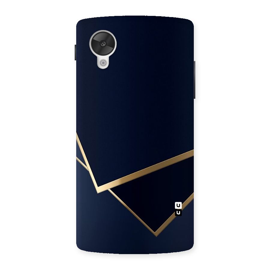 Gold Corners Back Case for Google Nexsus 5