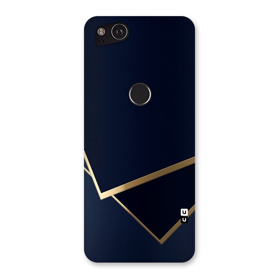 Gold Corners Back Case for Google Pixel 2