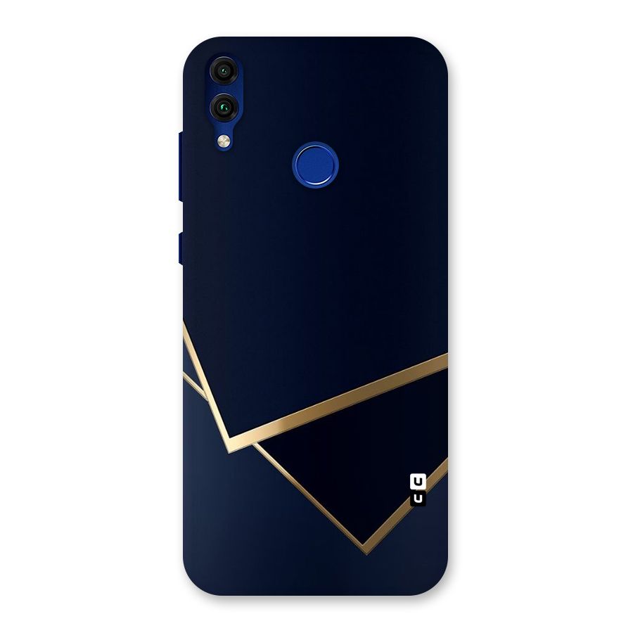 Gold Corners Back Case for Honor 8C