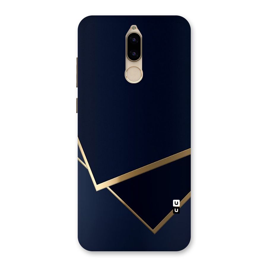 Gold Corners Back Case for Honor 9i