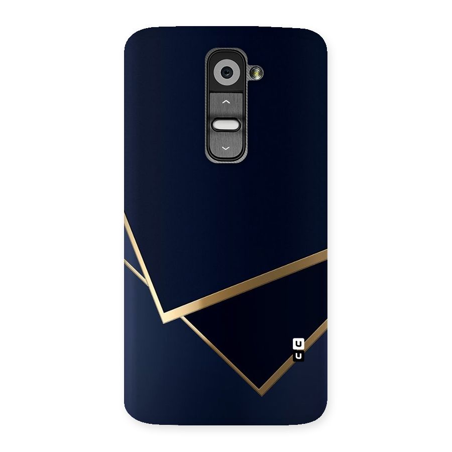 Gold Corners Back Case for LG G2