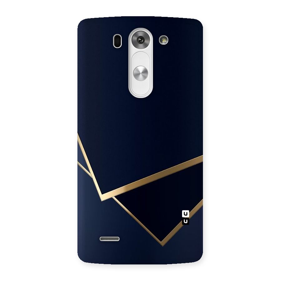 Gold Corners Back Case for LG G3 Mini
