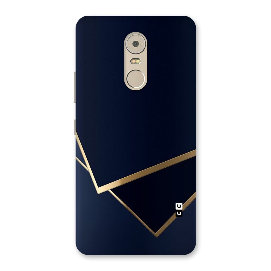 Gold Corners Back Case for Lenovo K6 Note