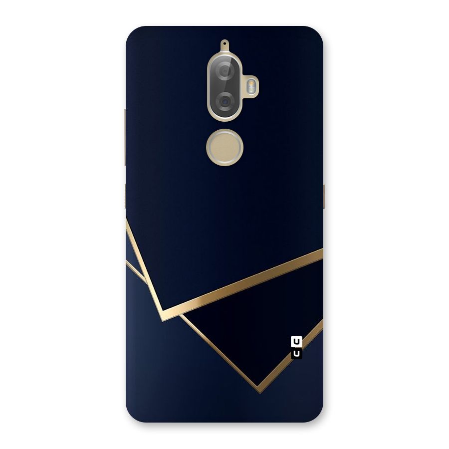 Gold Corners Back Case for Lenovo K8 Plus