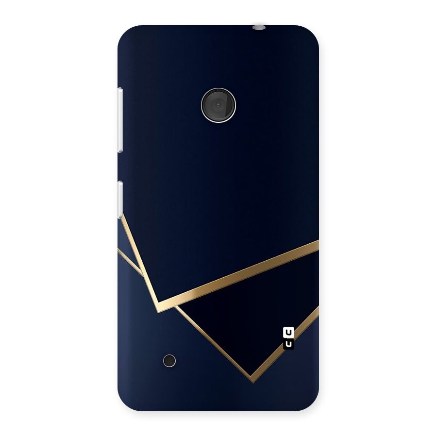 Gold Corners Back Case for Lumia 530