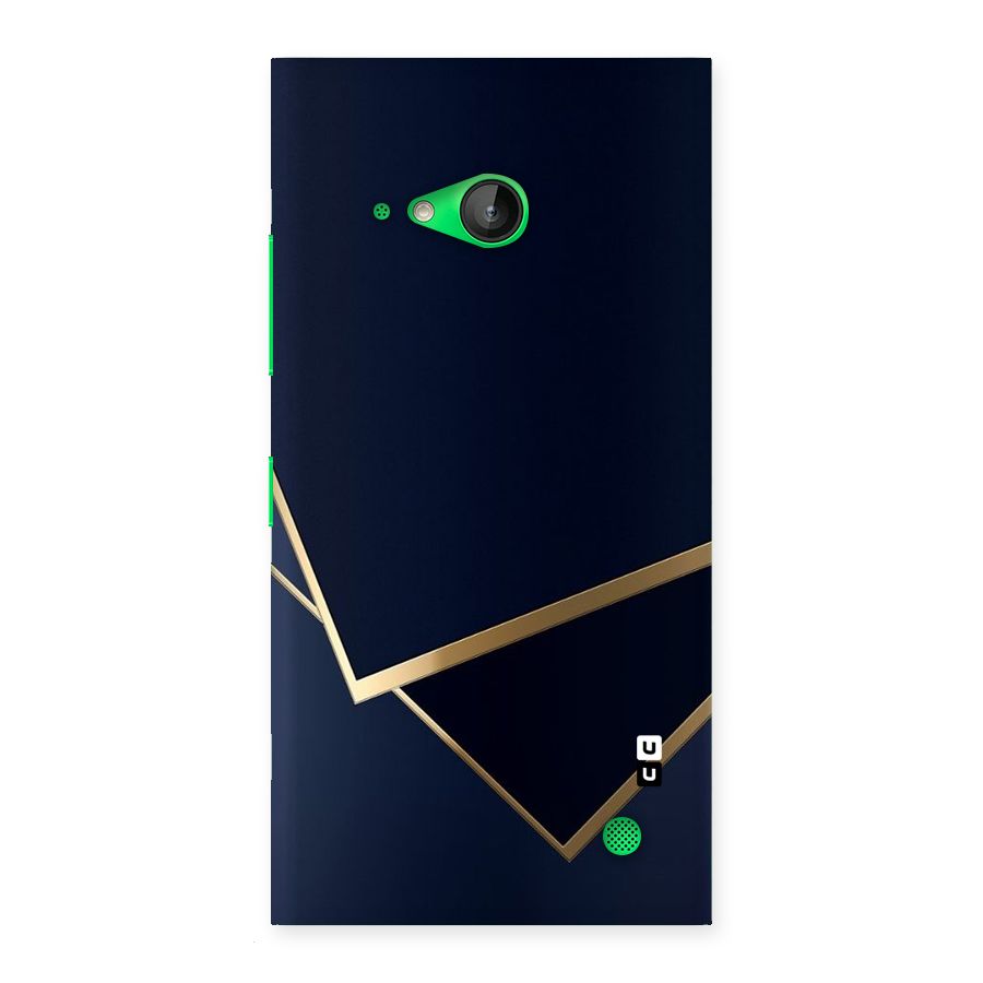 Gold Corners Back Case for Lumia 730