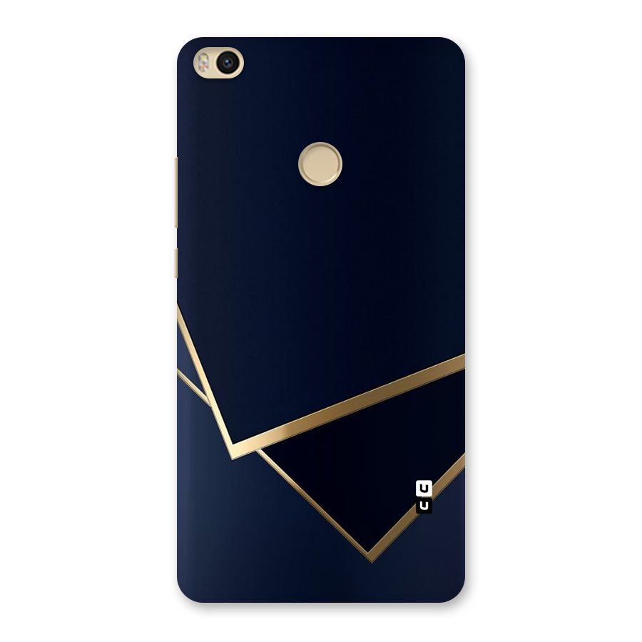 Gold Corners Back Case for Mi Max 2