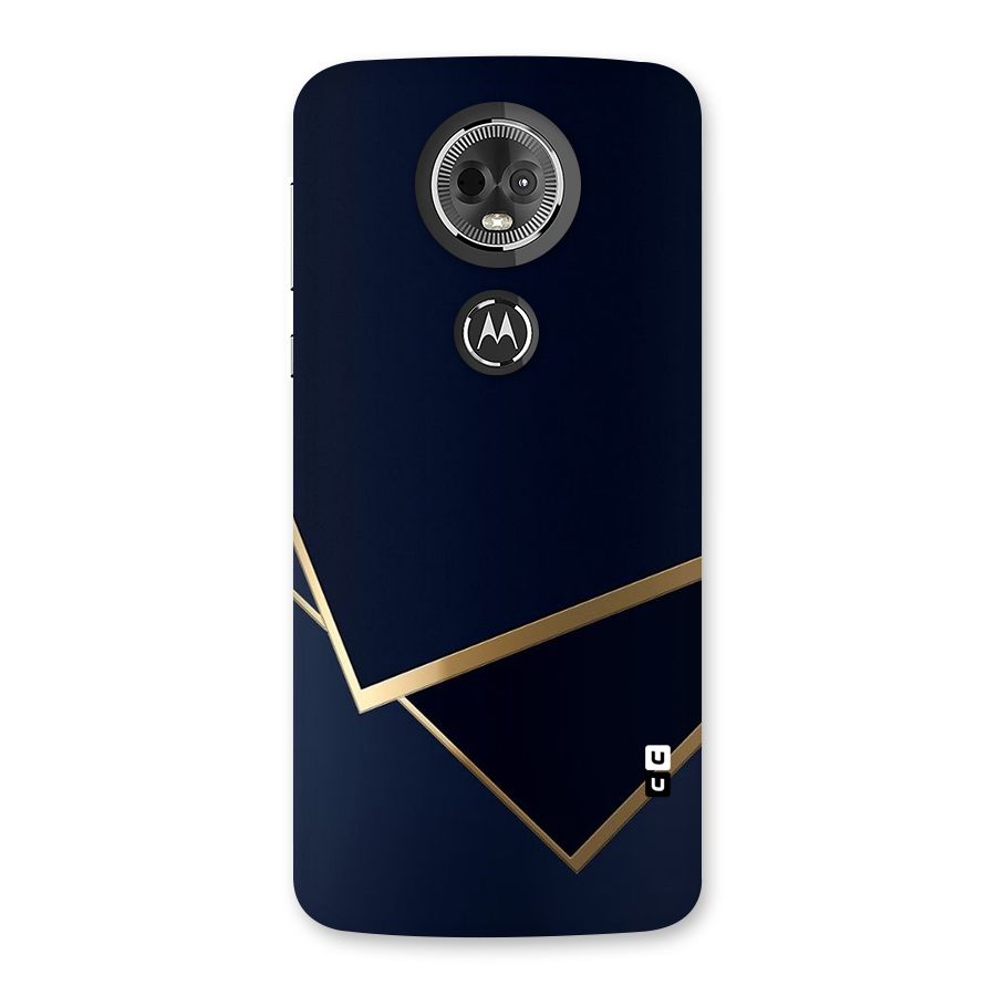 Gold Corners Back Case for Moto E5 Plus