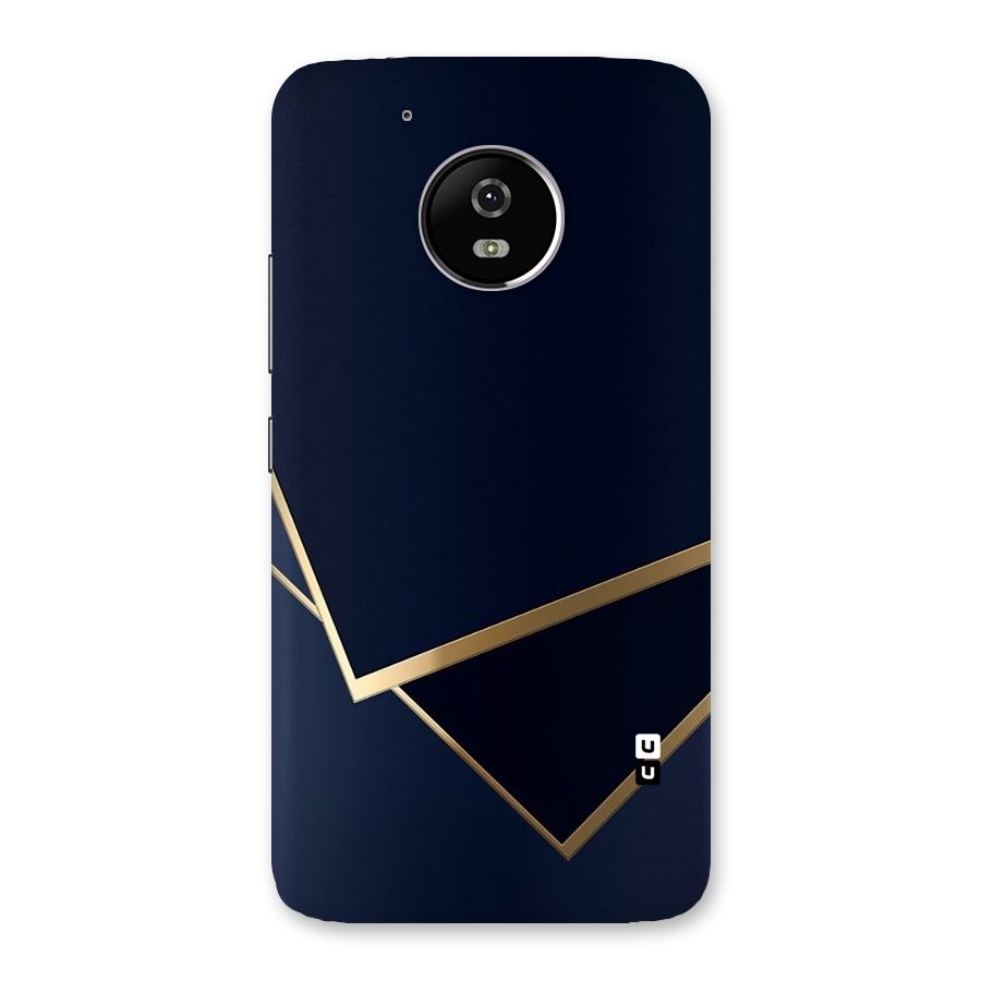 Gold Corners Back Case for Moto G5