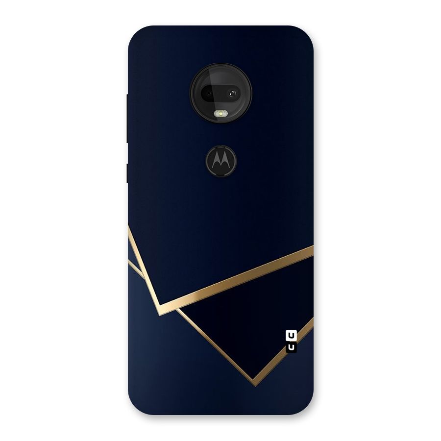 Gold Corners Back Case for Moto G7