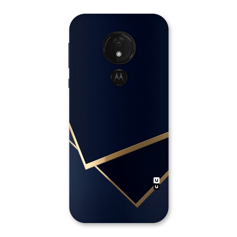 Gold Corners Back Case for Moto G7 Power