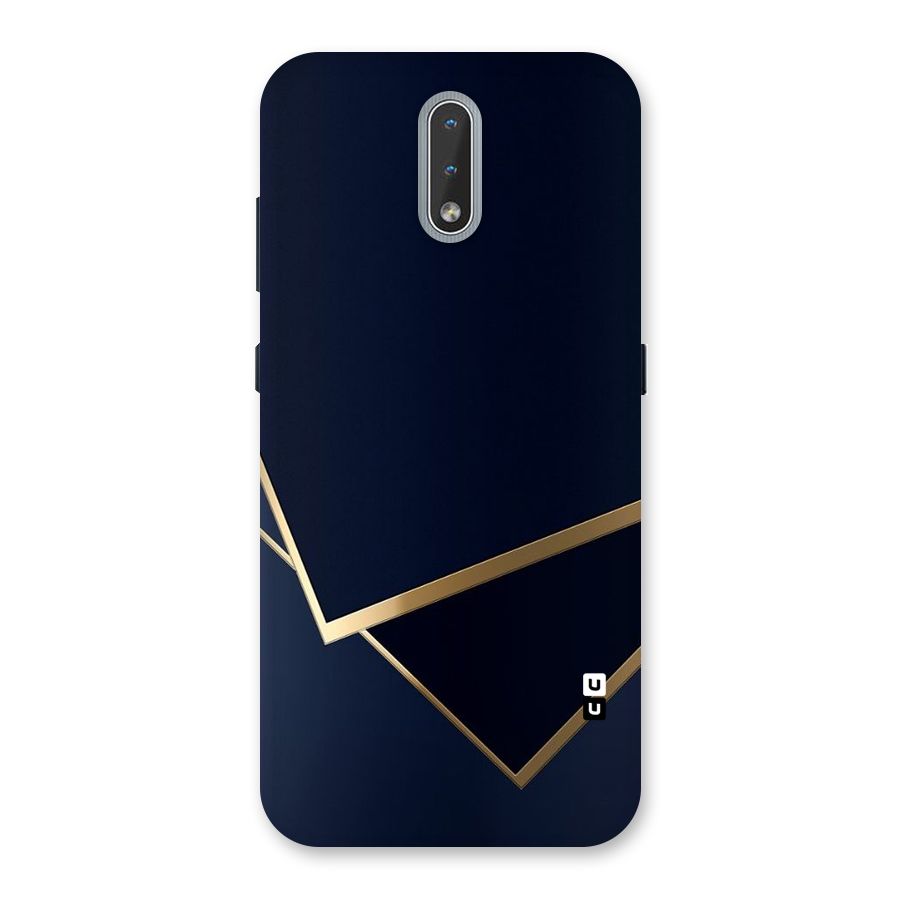 Gold Corners Back Case for Nokia 2.3