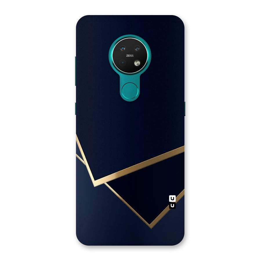 Gold Corners Back Case for Nokia 7.2