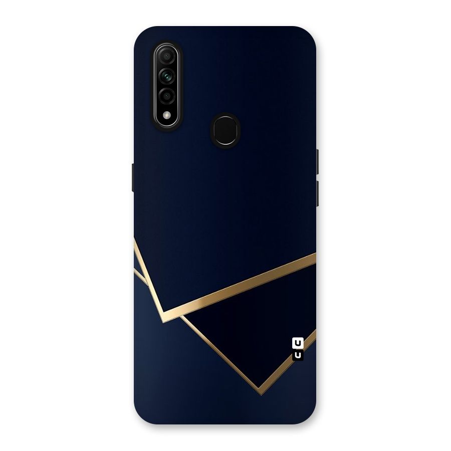 Gold Corners Back Case for Oppo A31