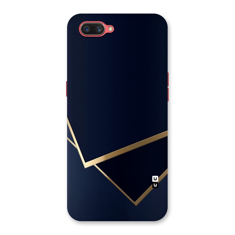 Gold Corners Back Case for Oppo A3s