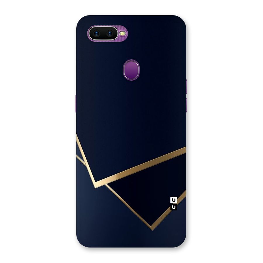 Gold Corners Back Case for Oppo F9