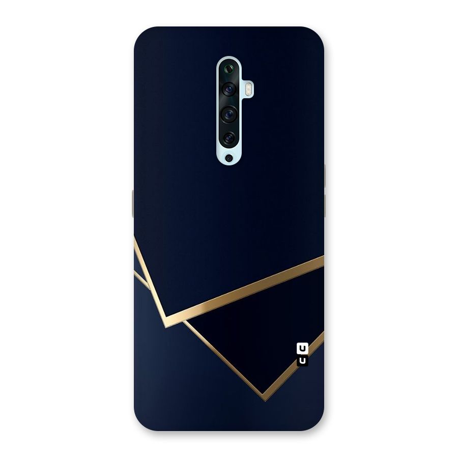 Gold Corners Back Case for Oppo Reno2 Z