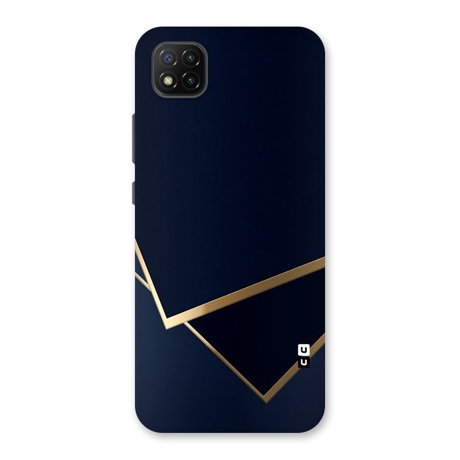 Gold Corners Back Case for Poco C3