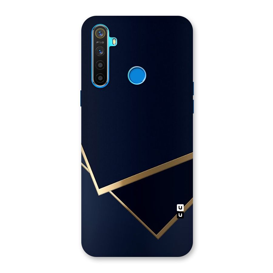 Gold Corners Back Case for Realme 5