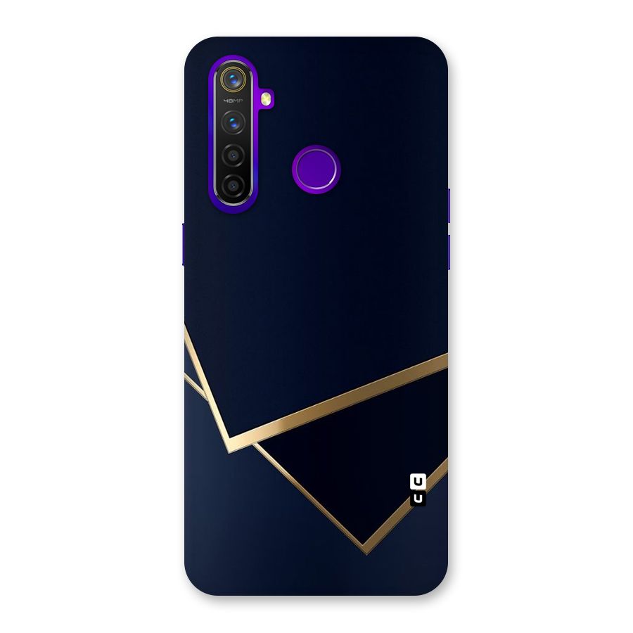 Gold Corners Back Case for Realme 5 Pro