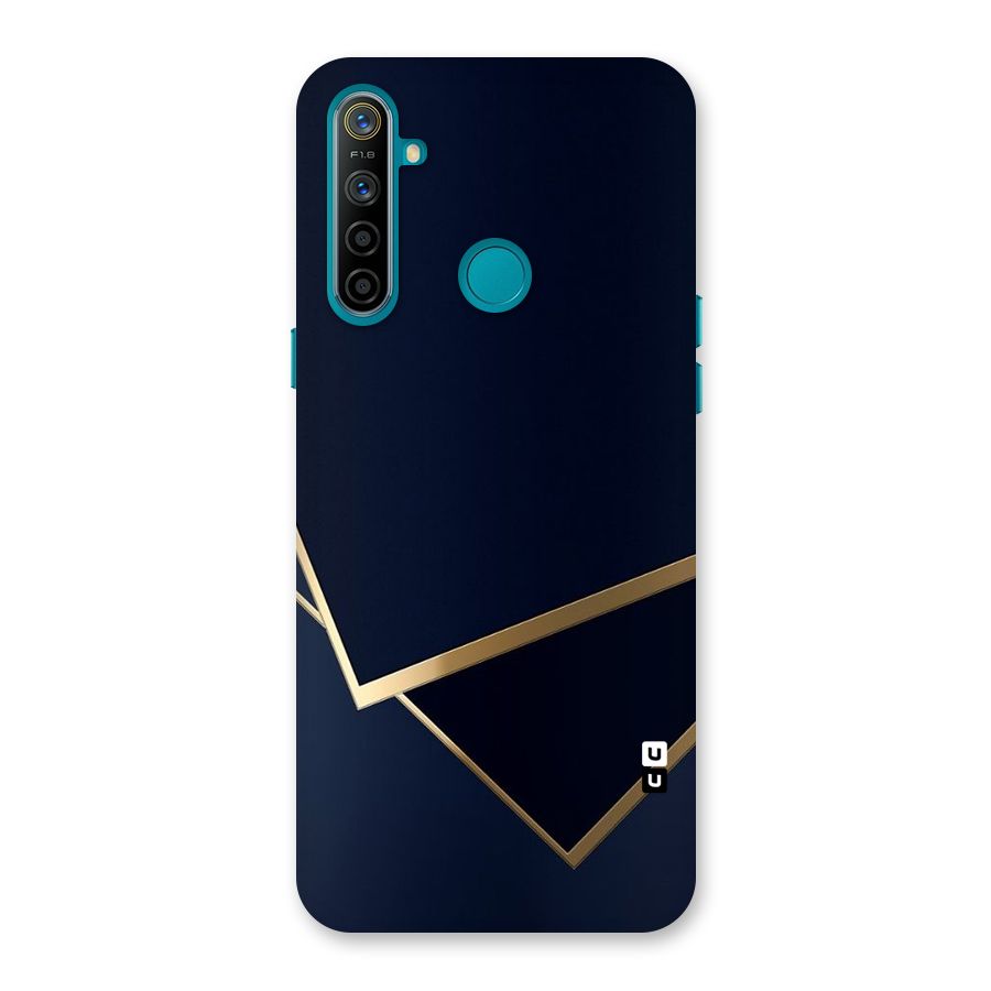 Gold Corners Back Case for Realme 5i