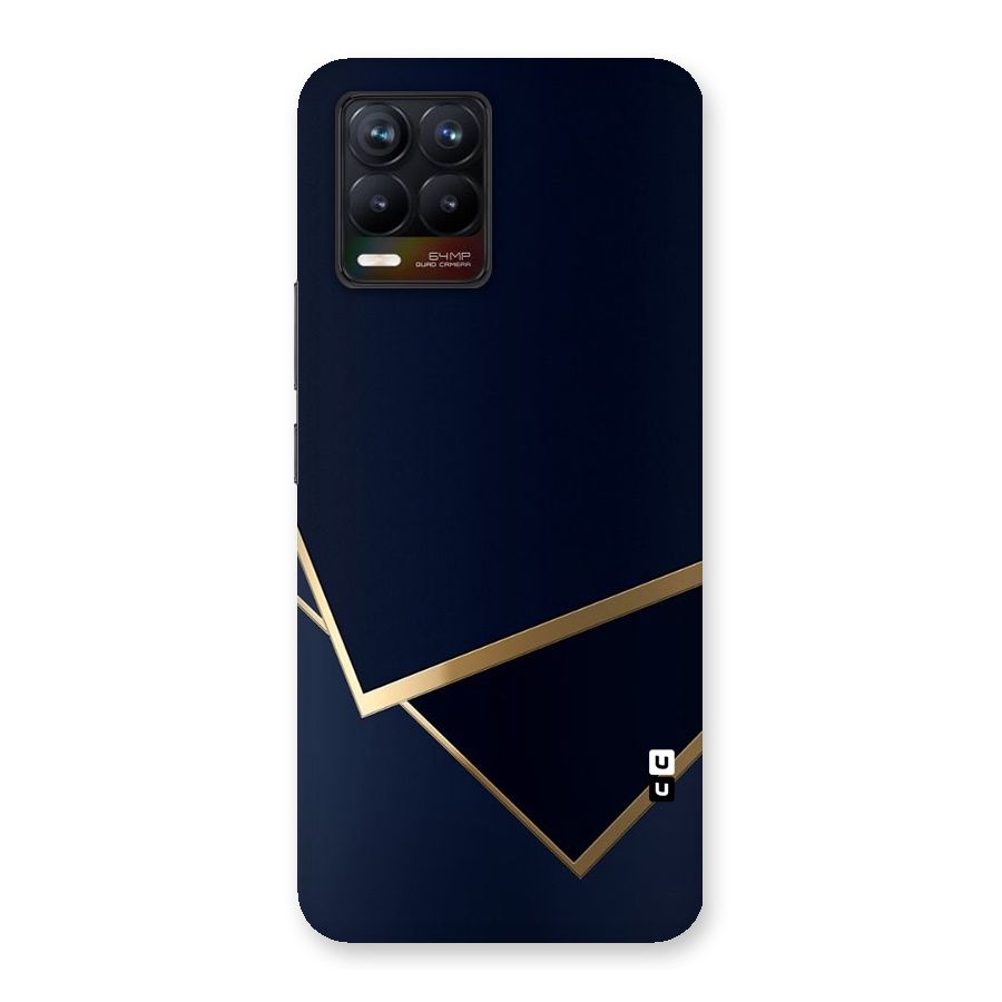 Gold Corners Back Case for Realme 8