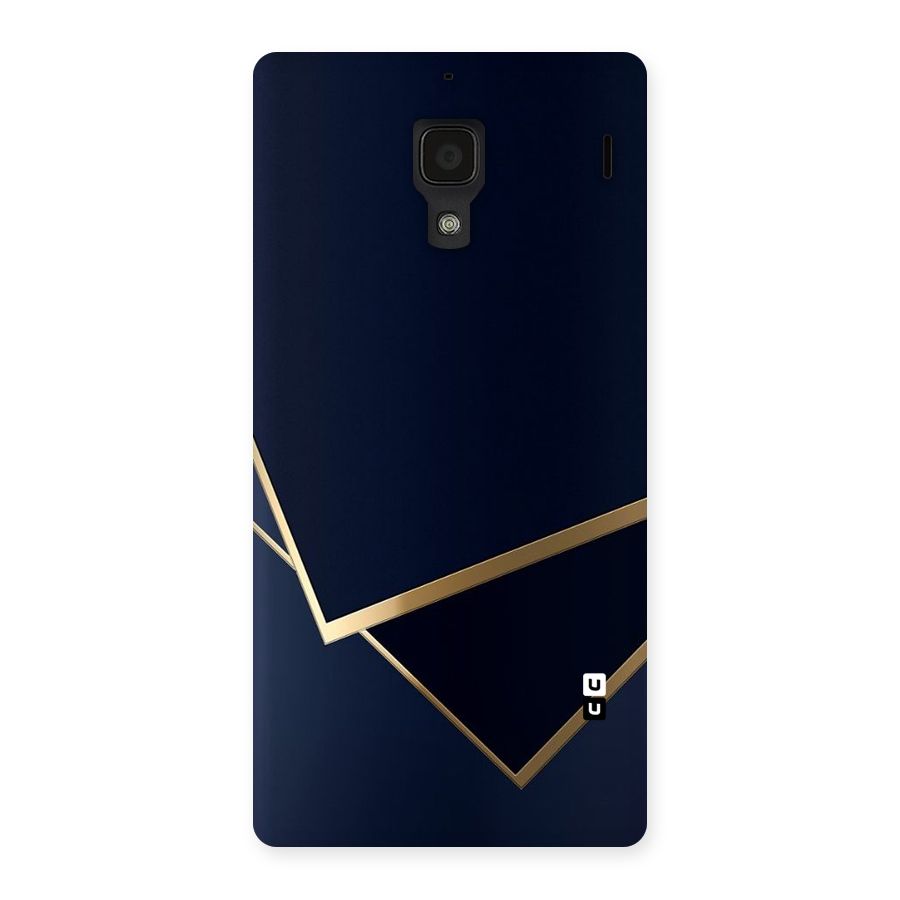 Gold Corners Back Case for Redmi 1S