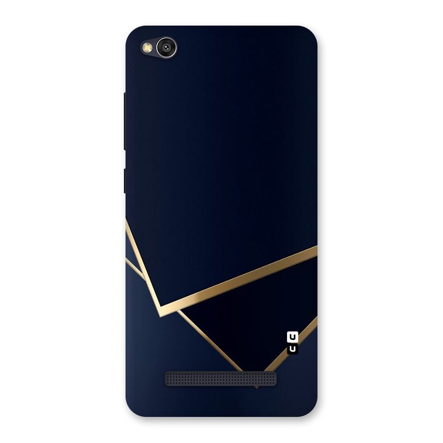 Gold Corners Back Case for Redmi 4A