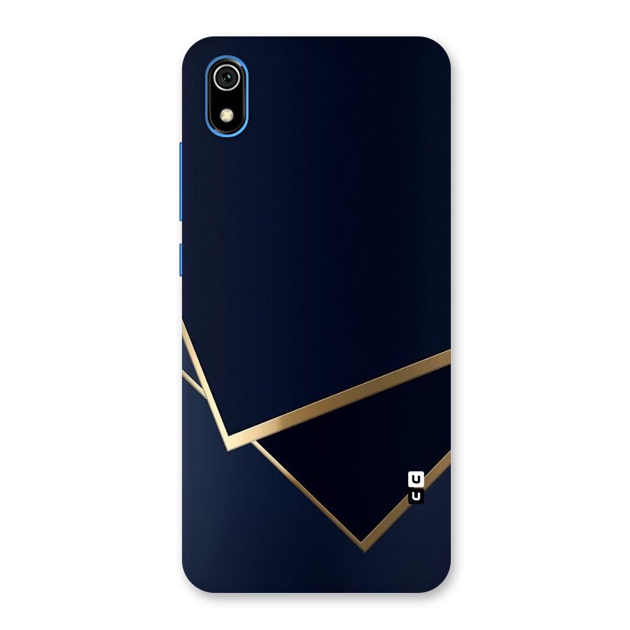 Gold Corners Back Case for Redmi 7A