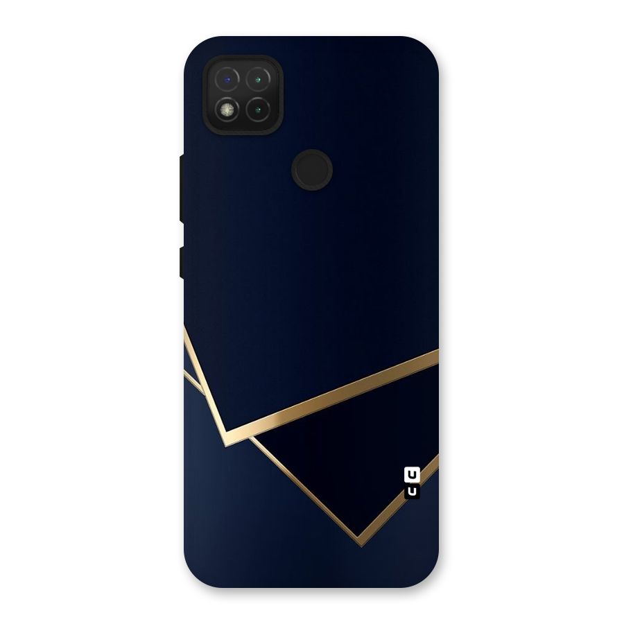 Gold Corners Back Case for Redmi 9C
