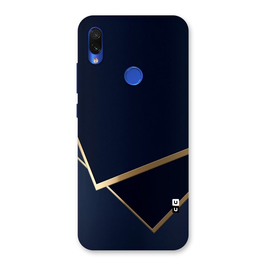 Gold Corners Back Case for Redmi Note 7S