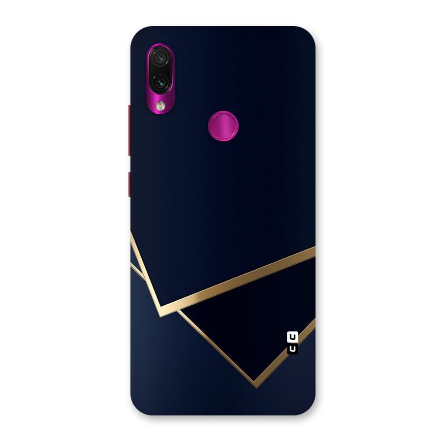 Gold Corners Back Case for Redmi Note 7 Pro