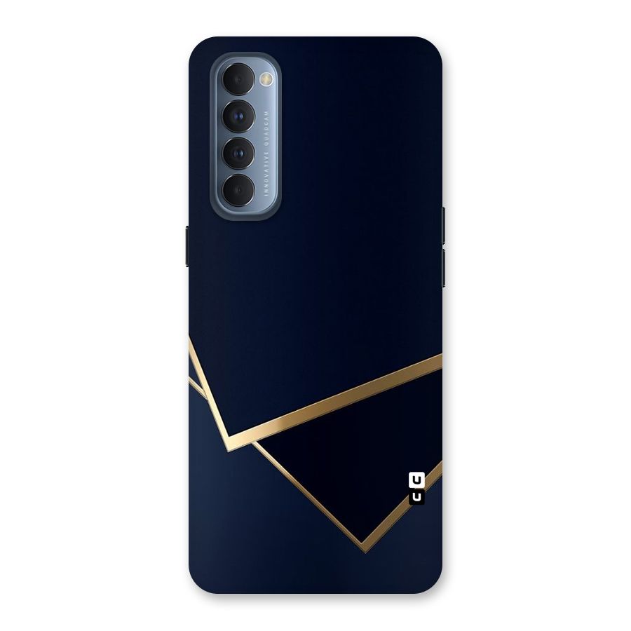 Gold Corners Back Case for Reno4 Pro