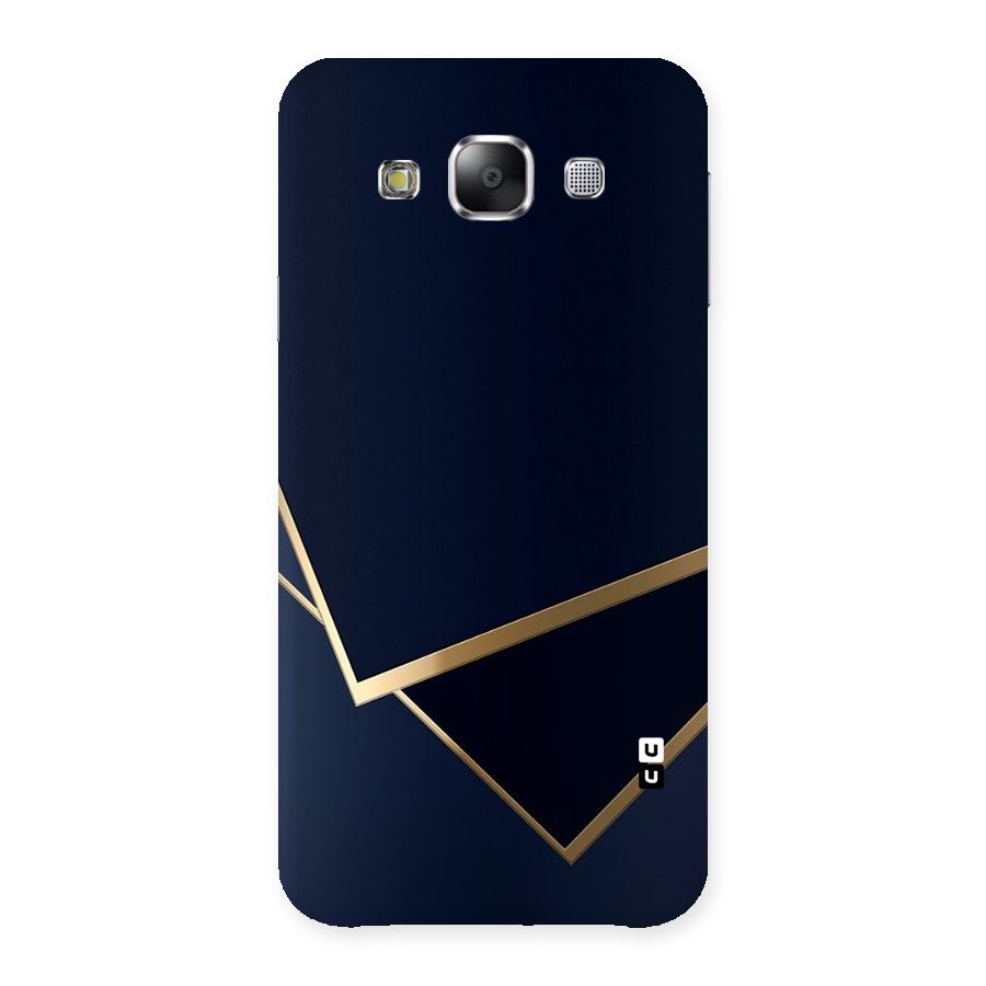 Gold Corners Back Case for Samsung Galaxy E5