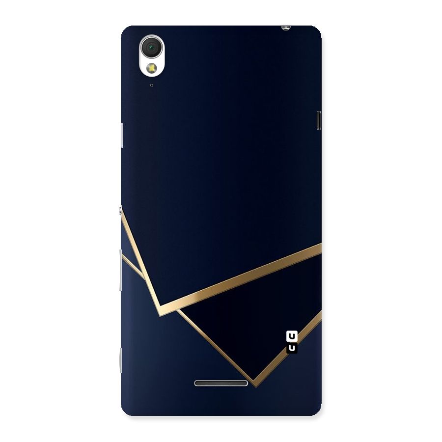 Gold Corners Back Case for Sony Xperia T3