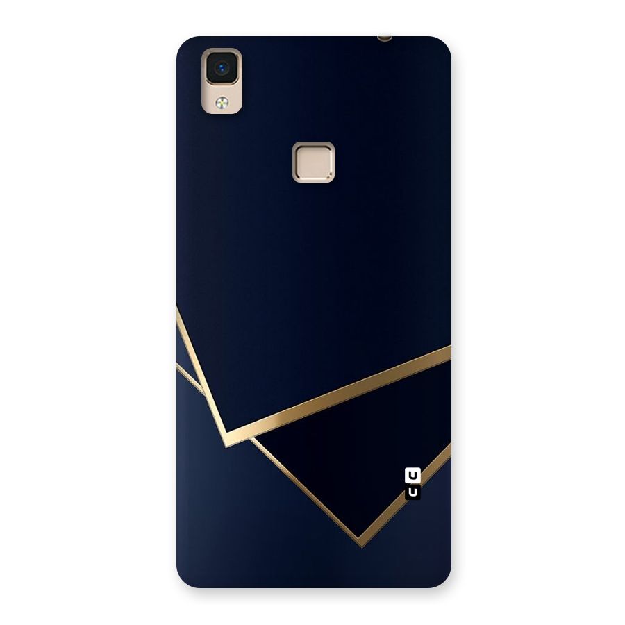 Gold Corners Back Case for V3 Max