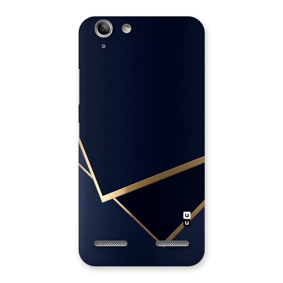 Gold Corners Back Case for Vibe K5