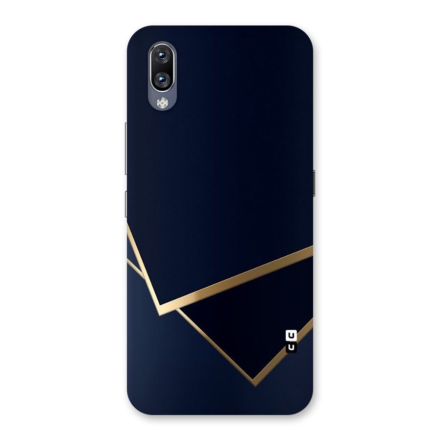 Gold Corners Back Case for Vivo NEX