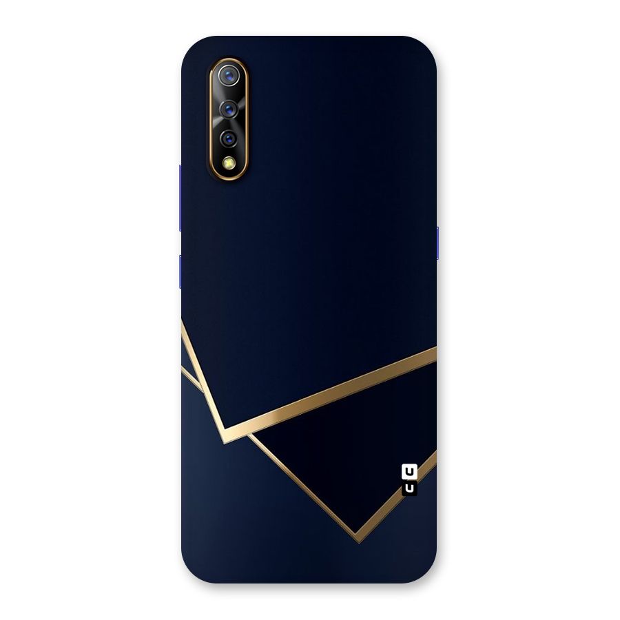 Gold Corners Back Case for Vivo S1
