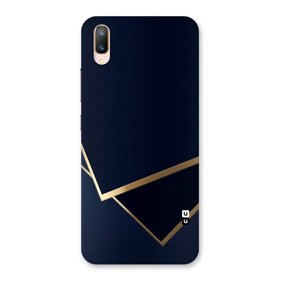 Gold Corners Back Case for Vivo V11 Pro