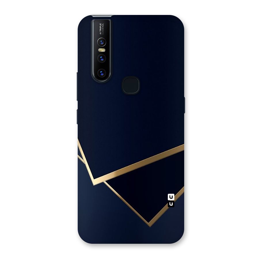Gold Corners Back Case for Vivo V15