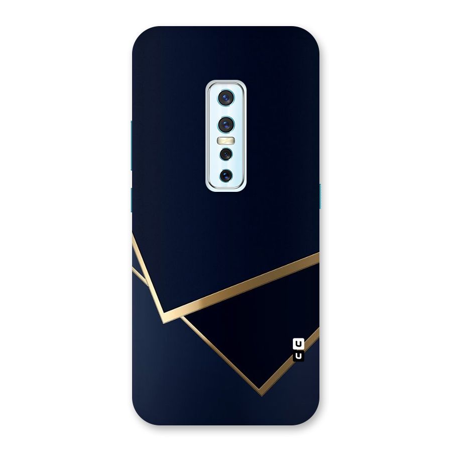 Gold Corners Back Case for Vivo V17 Pro