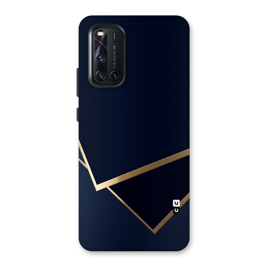 Gold Corners Back Case for Vivo V19