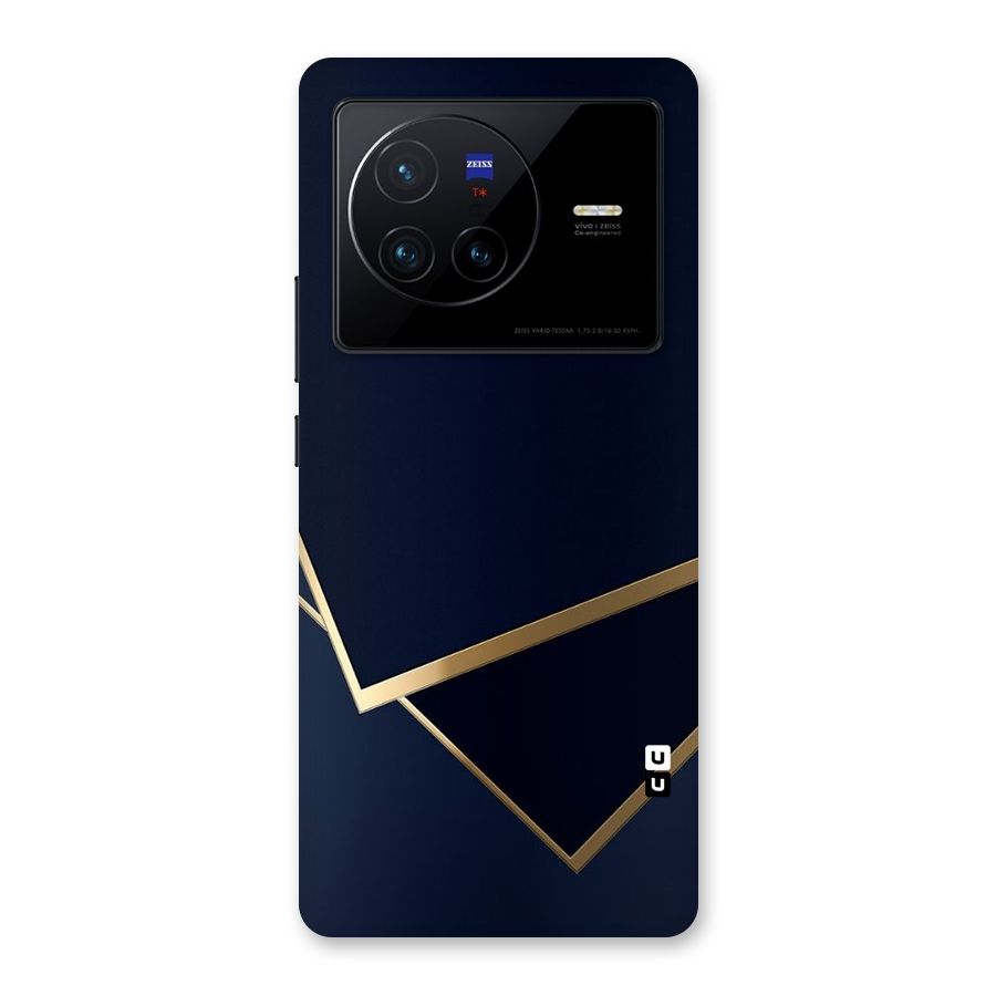 Gold Corners Back Case for Vivo X80