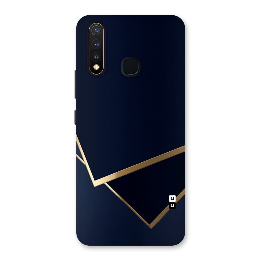 Gold Corners Back Case for Vivo Y19
