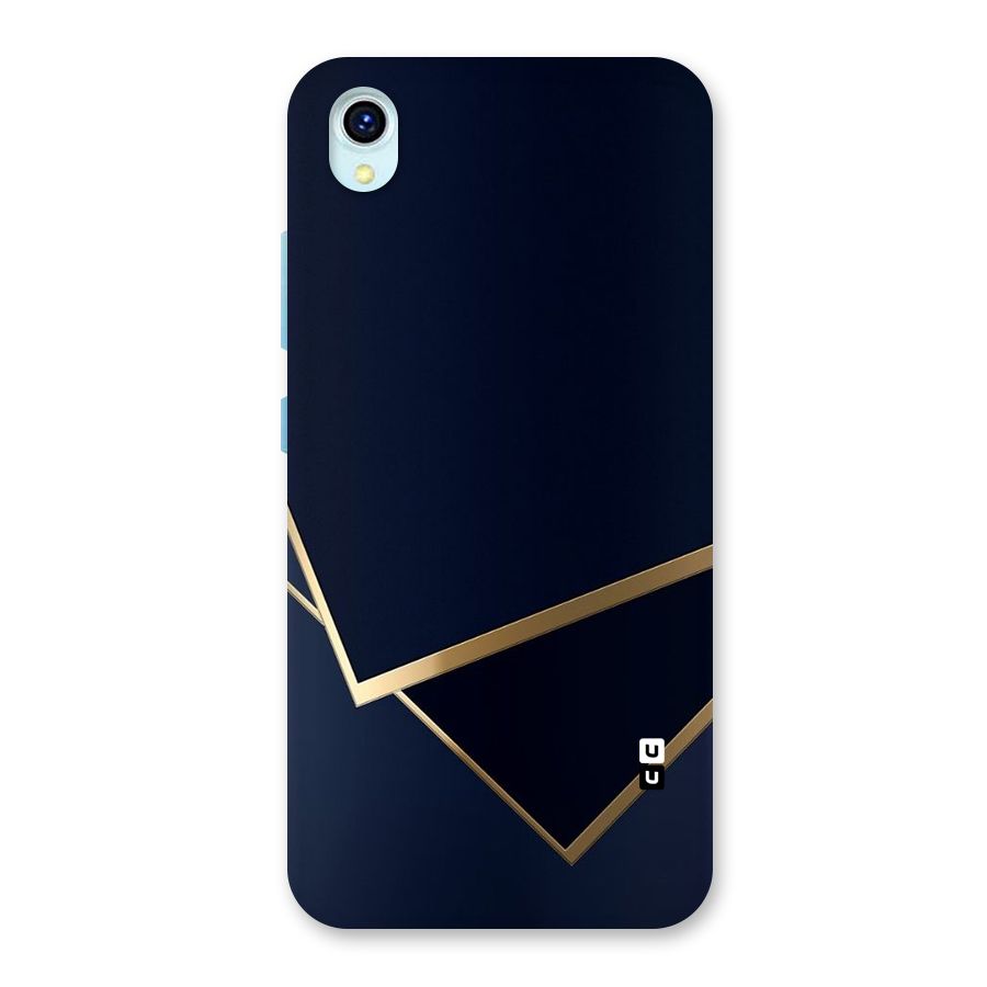 Gold Corners Back Case for Vivo Y1s