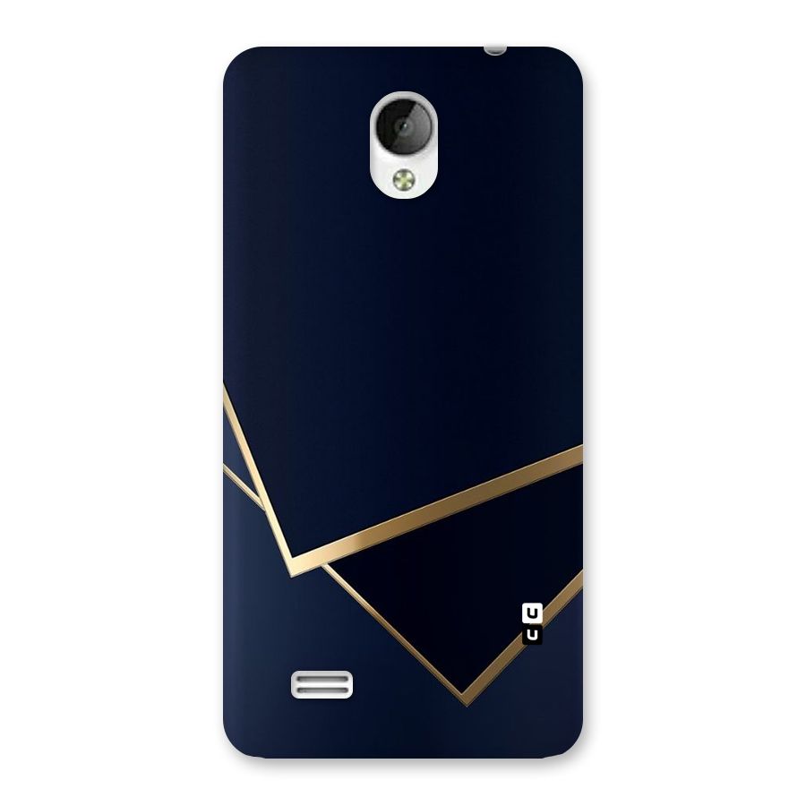 Gold Corners Back Case for Vivo Y21