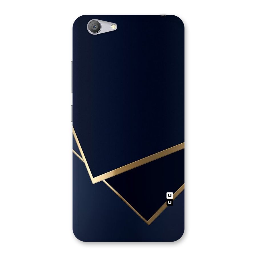 Gold Corners Back Case for Vivo Y53