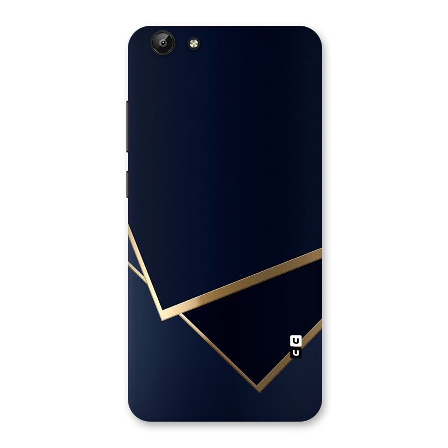 Gold Corners Back Case for Vivo Y69