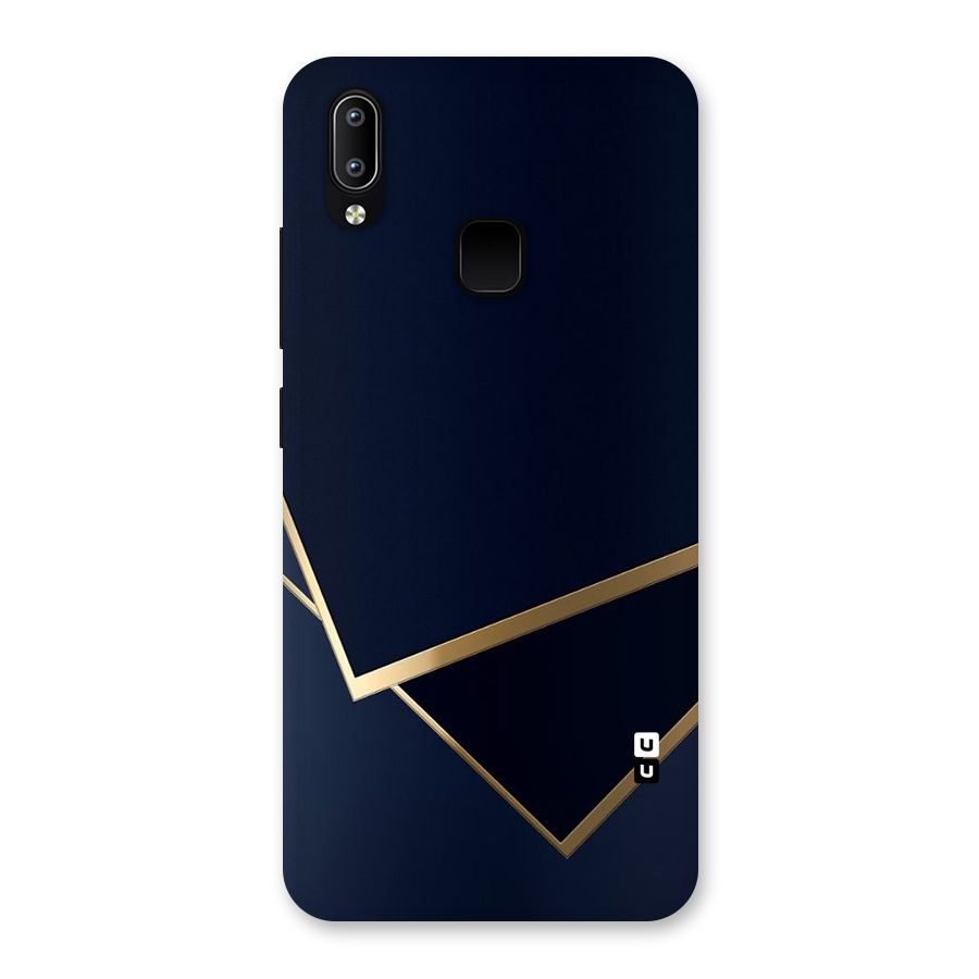 Gold Corners Back Case for Vivo Y93